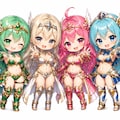 ワルキューレたちの記念写真（おっぱいがいっぱい） 2枚目