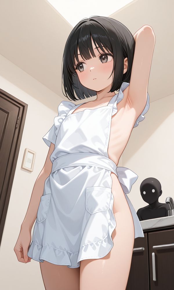 妹に裸でエプロン着けてってお願いするの、どうかと思うよ？