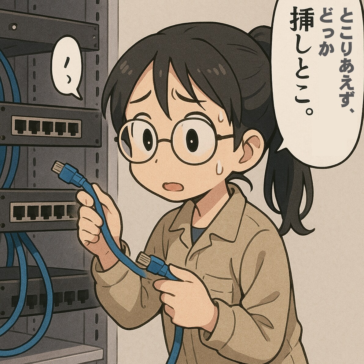 適当に挿して大丈夫か？！