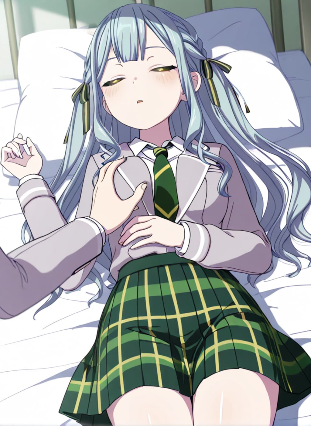 豊川祥子が睡眠中いっぱい悪戯される