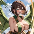 闘うドラゴン娘 5枚目