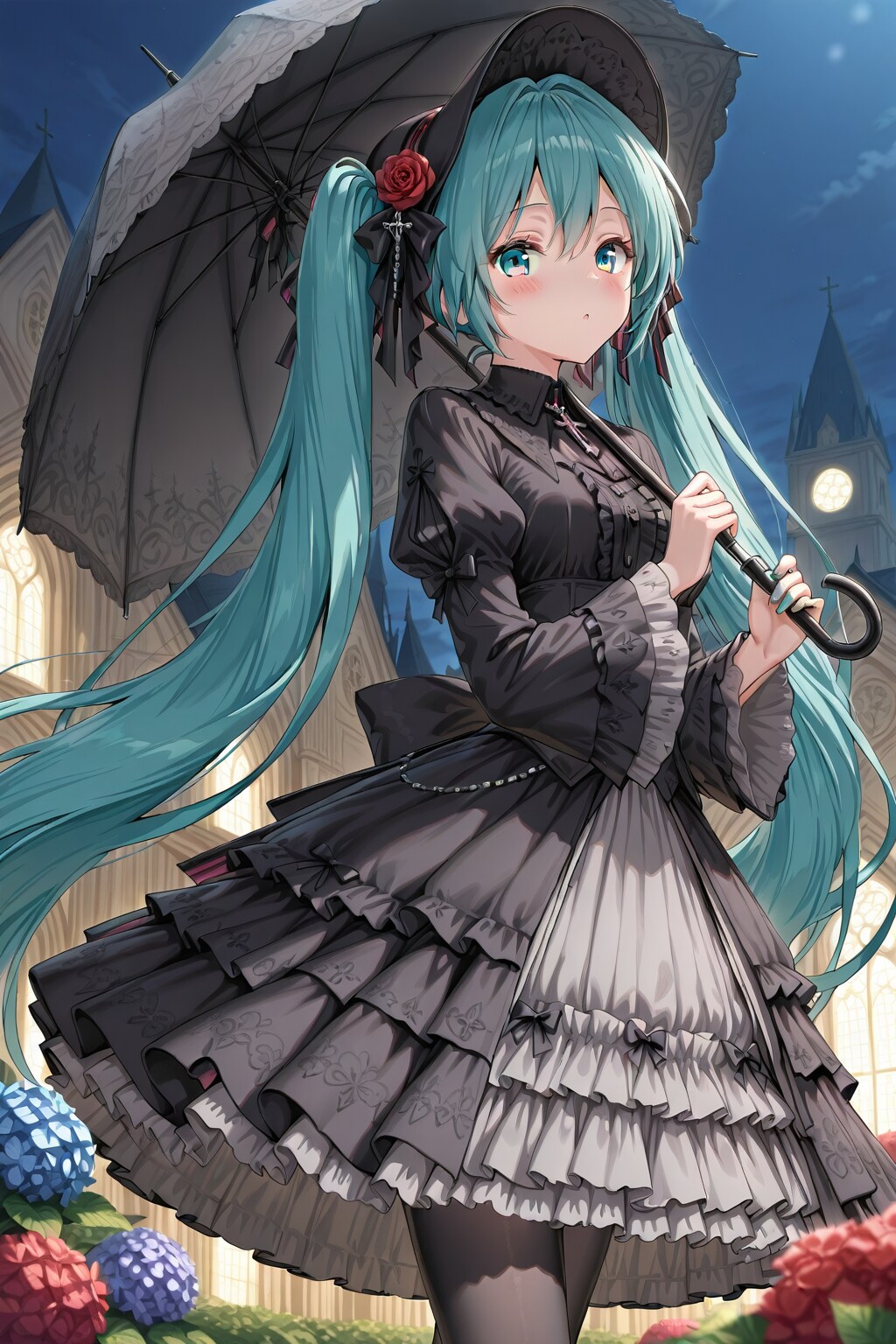 QILIN 初音ミク ゴスロリ