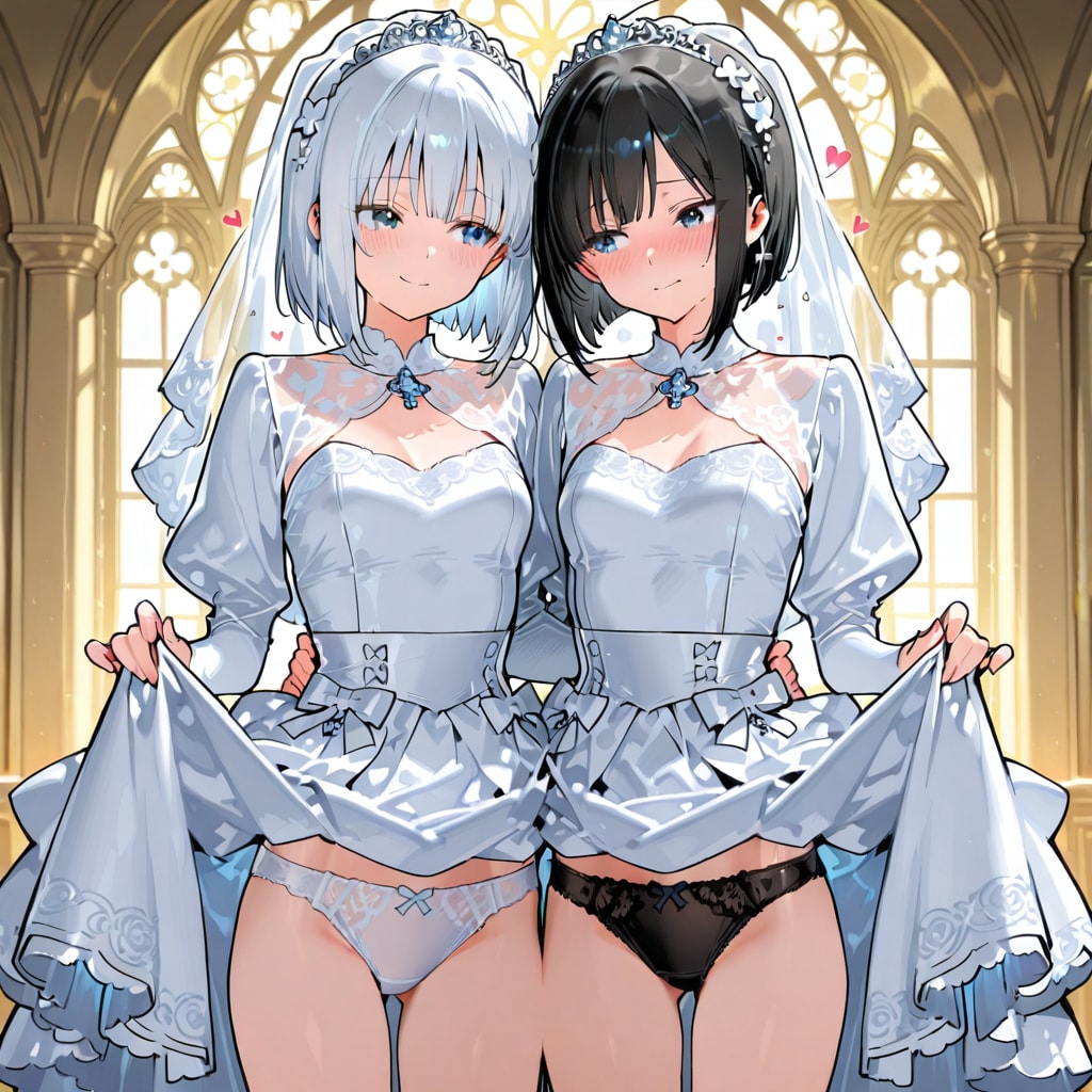 「似合ってますね♡」「似合ってるよ♡」