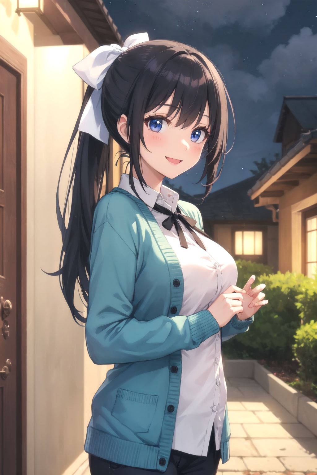 あら、あなた♪今帰ったのね♪ | の人気AIイラスト・グラビア