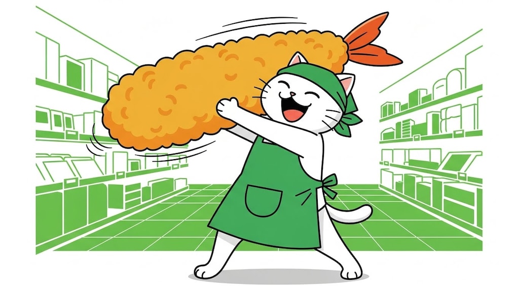 うるせえ、エビフライぶつけんぞ