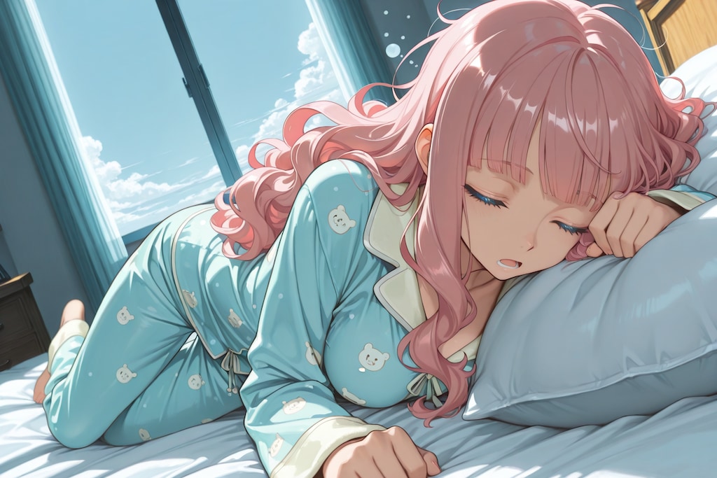 睡眠中のECHIDNAちゃん