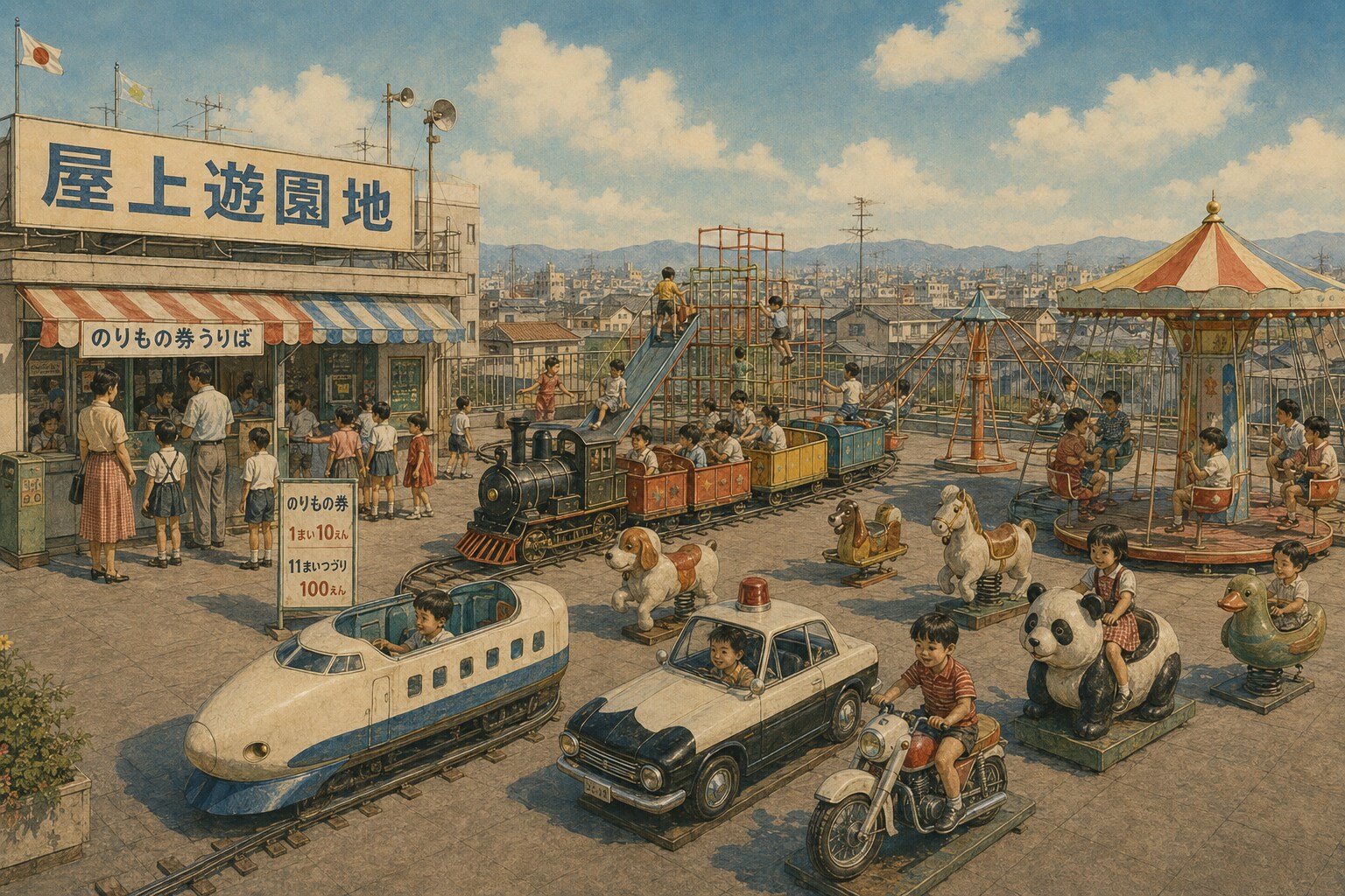 ★屋上遊園地