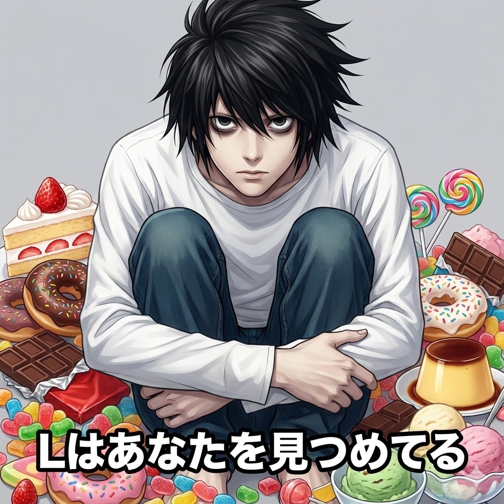 Lはあなたを見つめてる