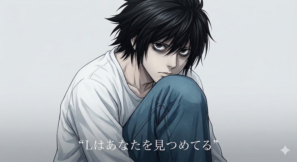 Lはあなたを見つめてる