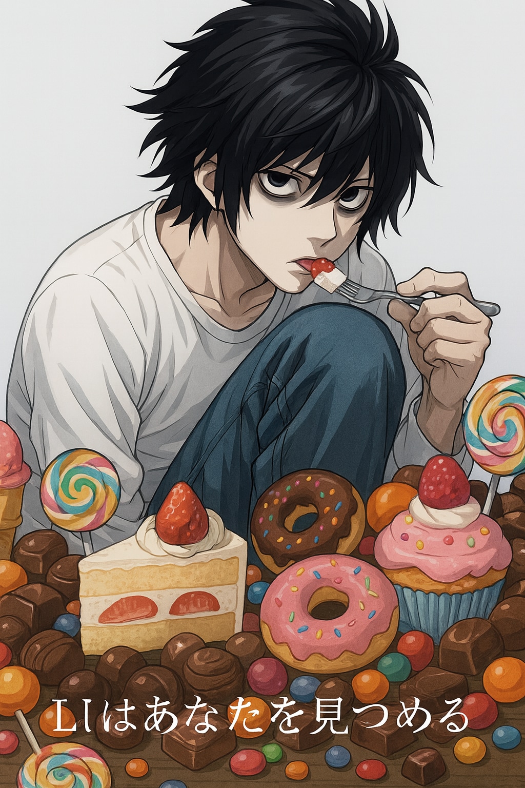 Lはあなたを見つめてる