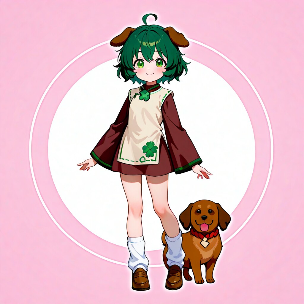 響子ちゃんといぬ