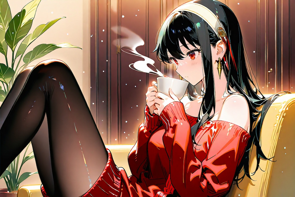 植物があるリビング