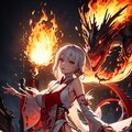 龍と巫女　その２ 2枚目