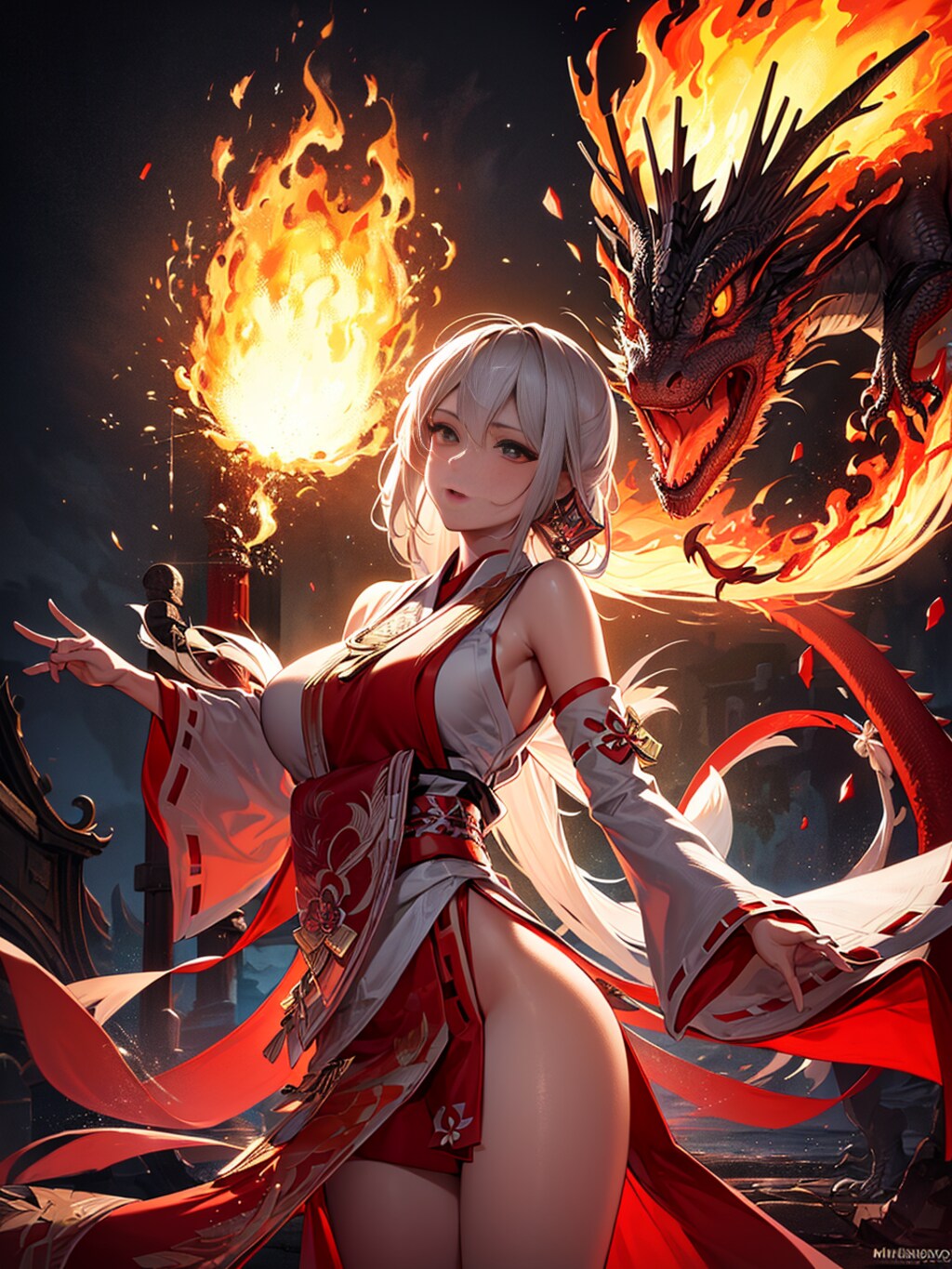 龍と巫女　その２