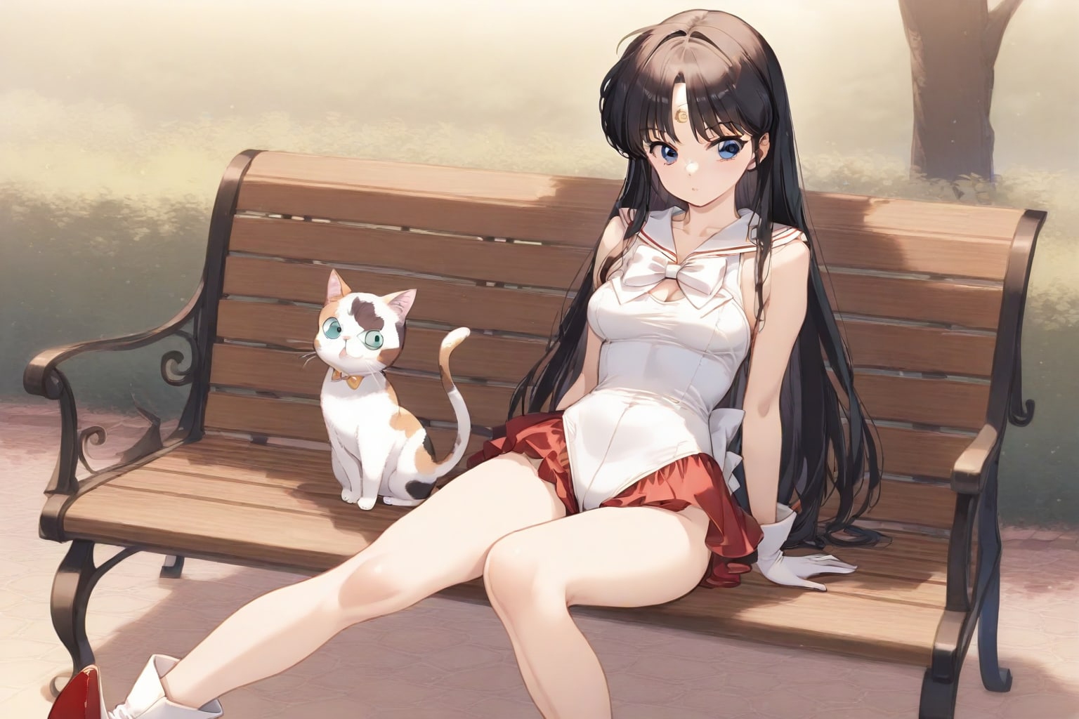 三毛猫とセーラーマーズ