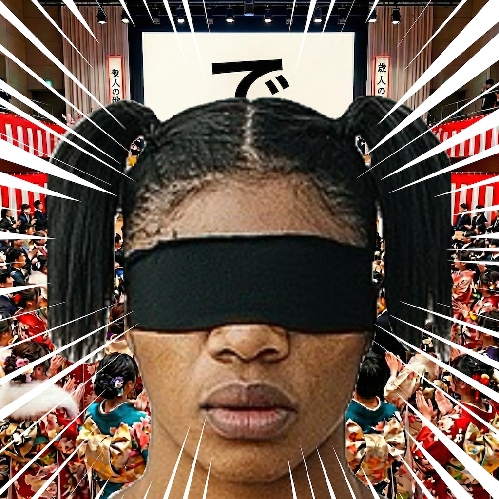 成人式に駆けつけたこなつちゃん(?)