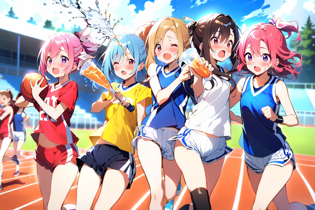 運動会の少女たち（ノーマル）