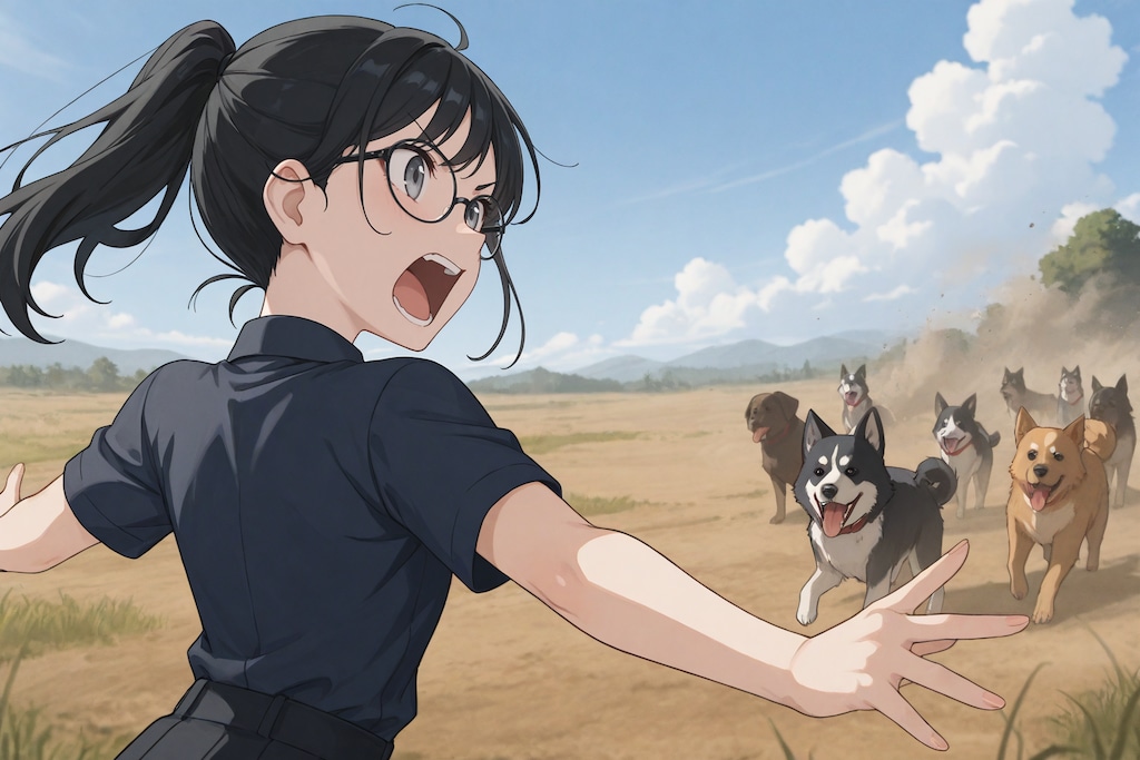 ここは俺に任せて先にワンワンワンワン！