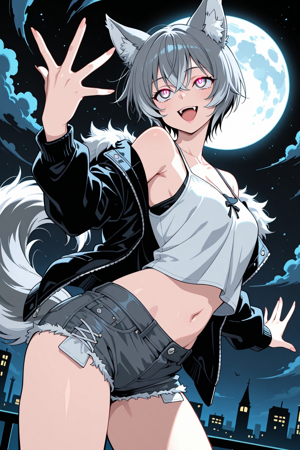 人狼娘と月夜　その２