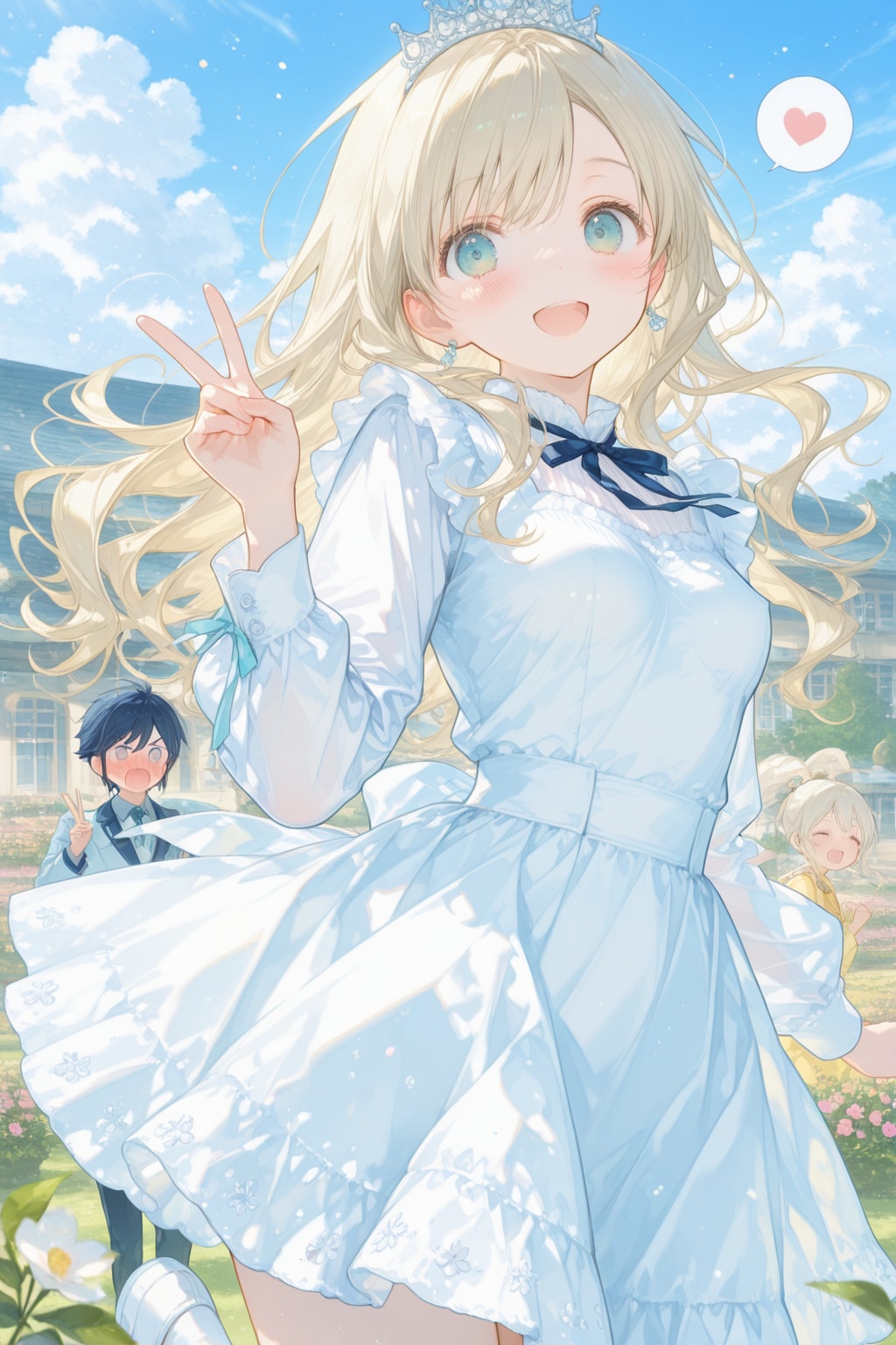 やっほ🌷👸２