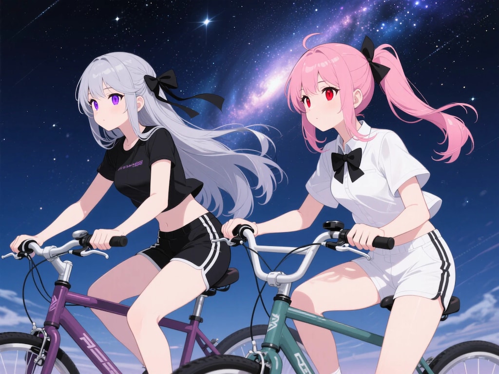 星空サイクリング