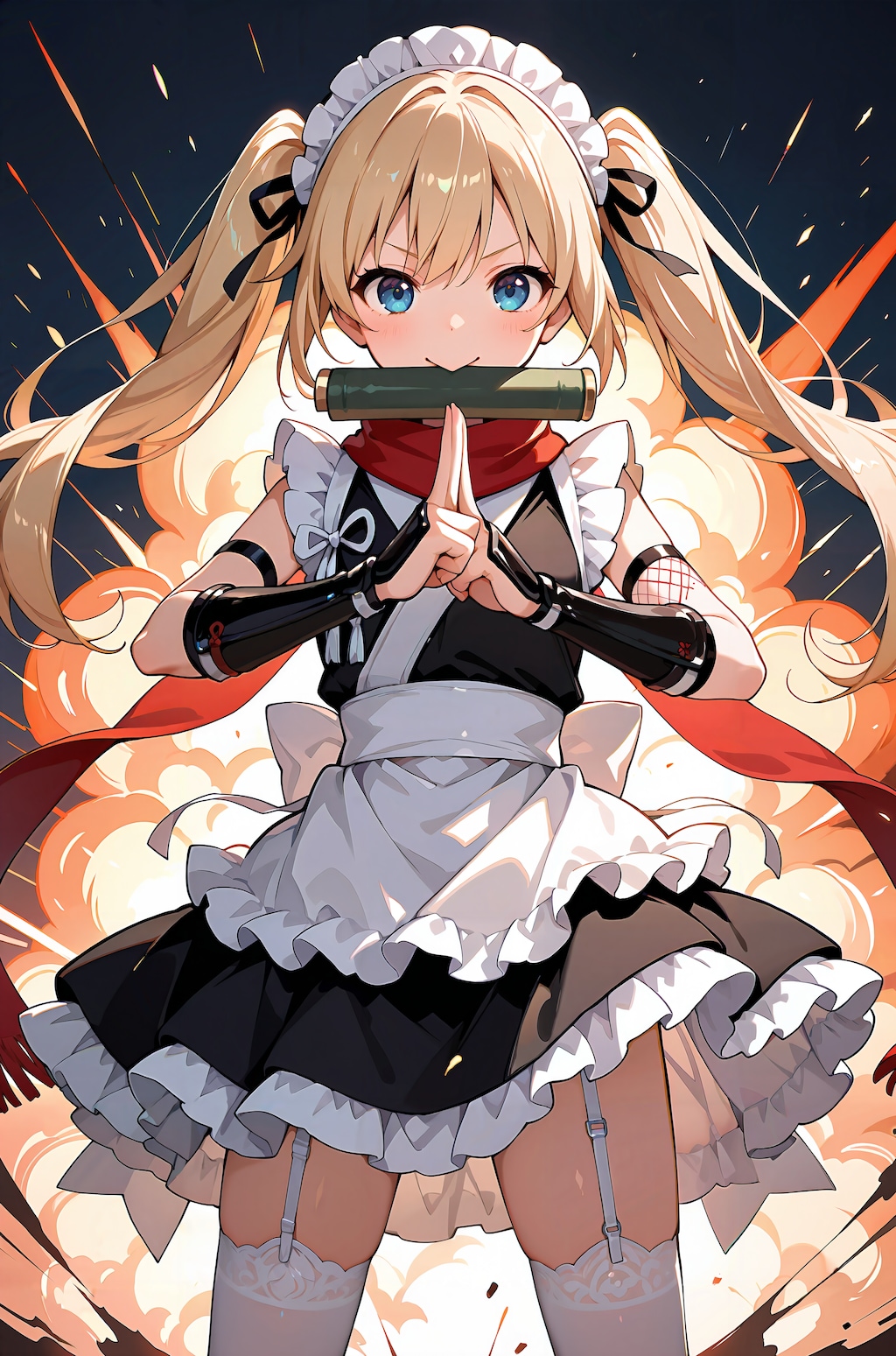 メイド忍者2号でござる！にんにん！🥷