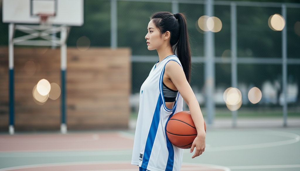 バスケユニの脇チラ