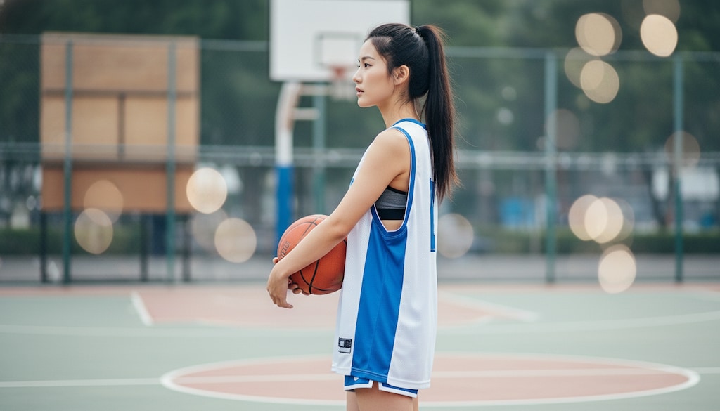 バスケユニの脇チラ