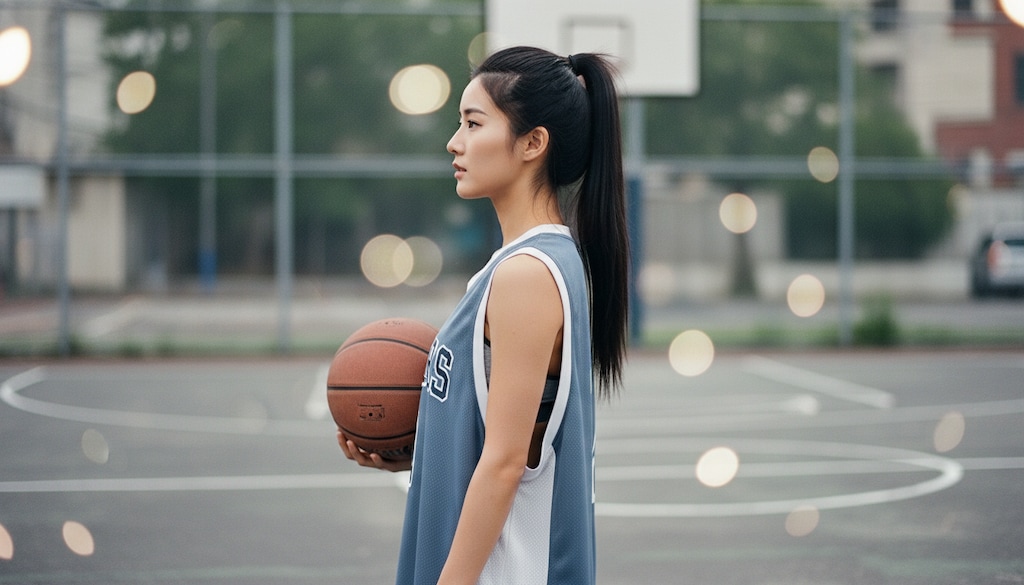 バスケユニの脇チラ