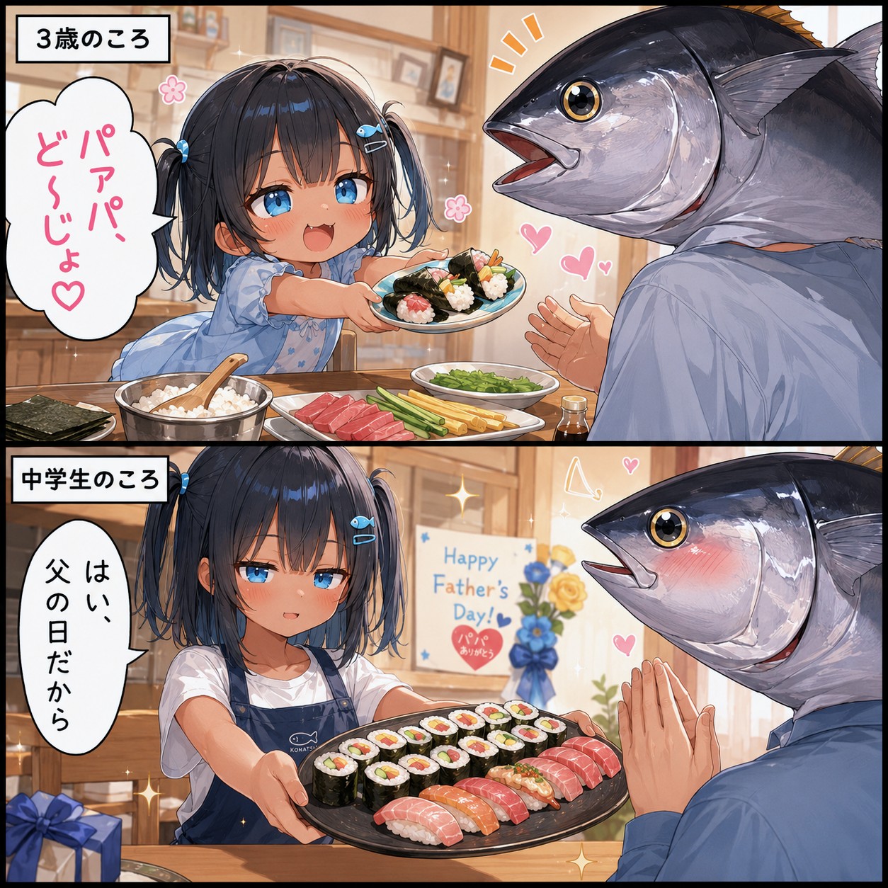 今昔こなつちゃんの手料理