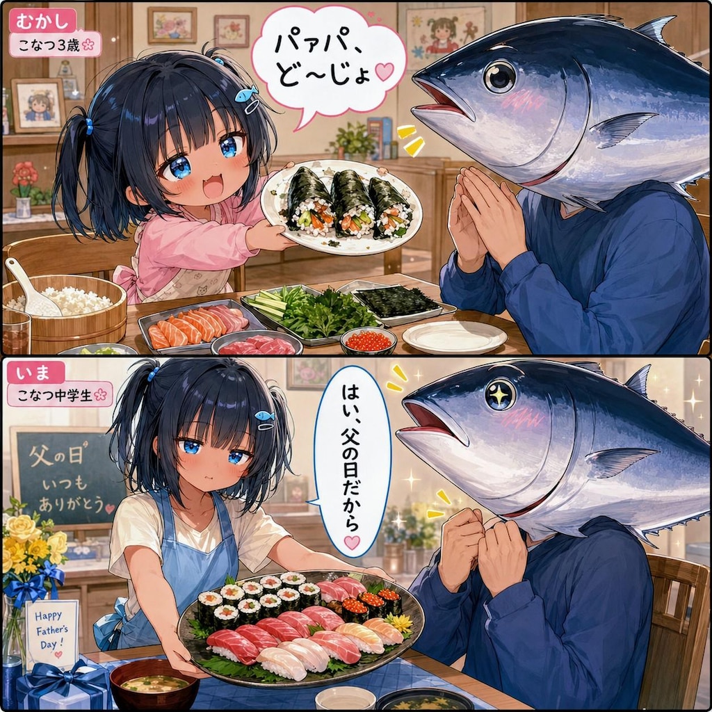 今昔こなつちゃんの手料理