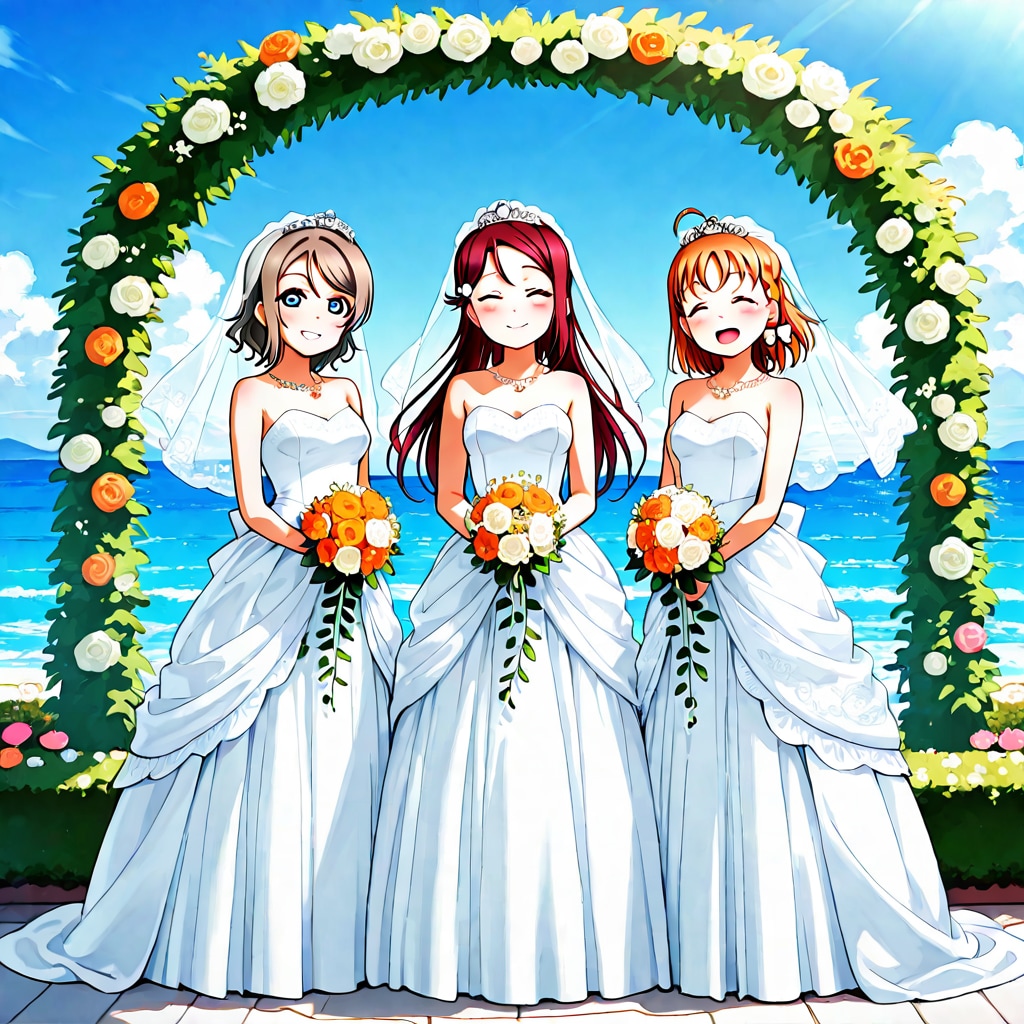 3人の花嫁
