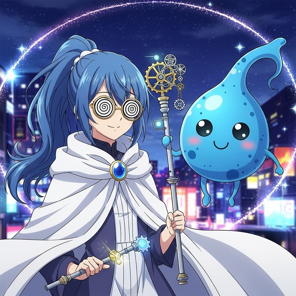 青ぽに魔法少女 | の人気AIイラスト・グラビア