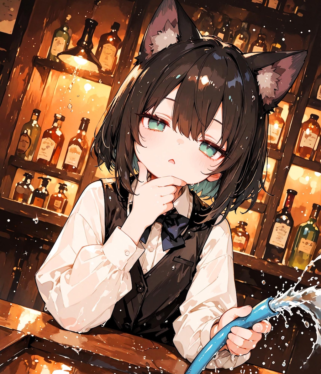 水でも飲んでろ少女