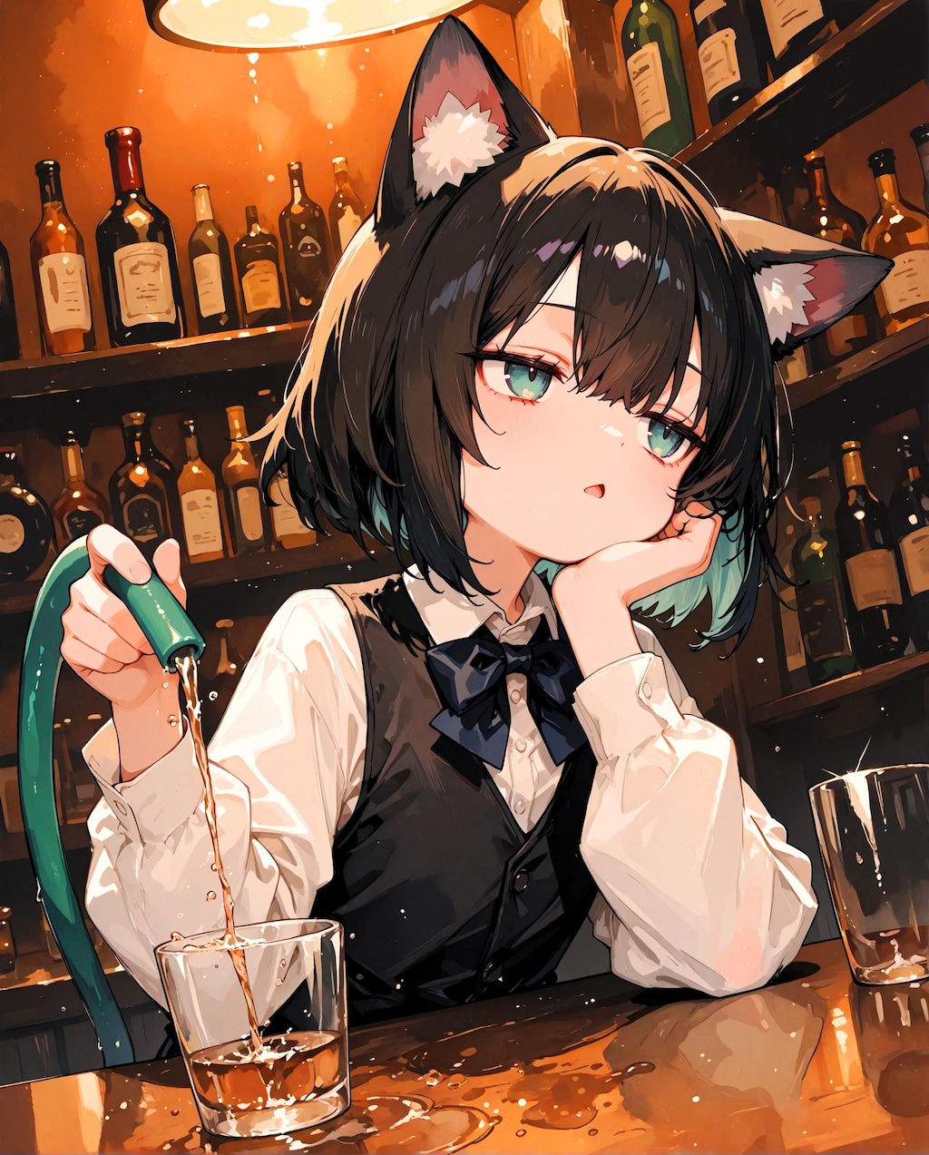 水でも飲んでろ少女