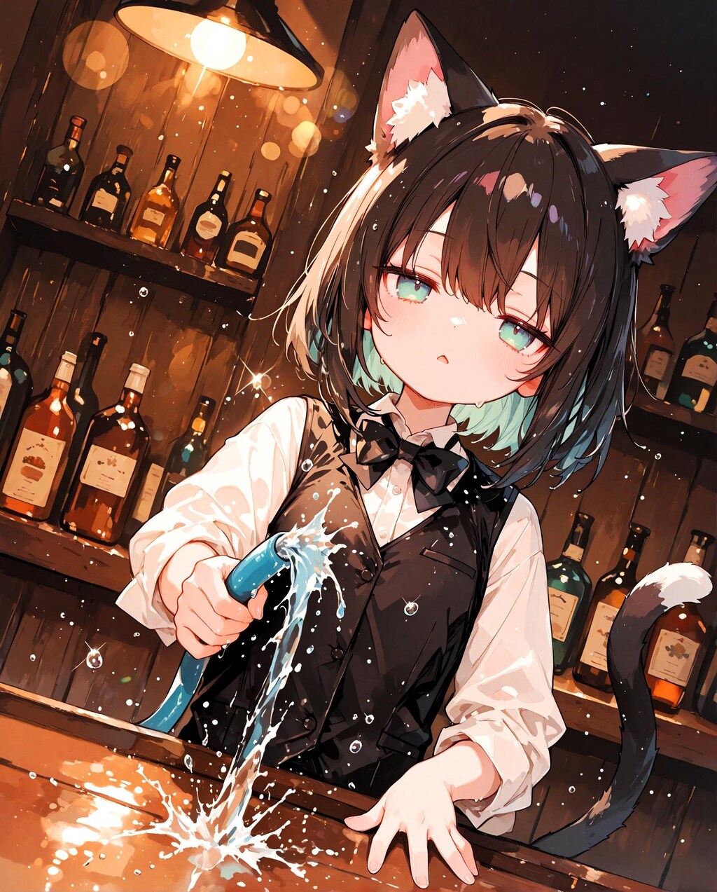 水でも飲んでろ少女