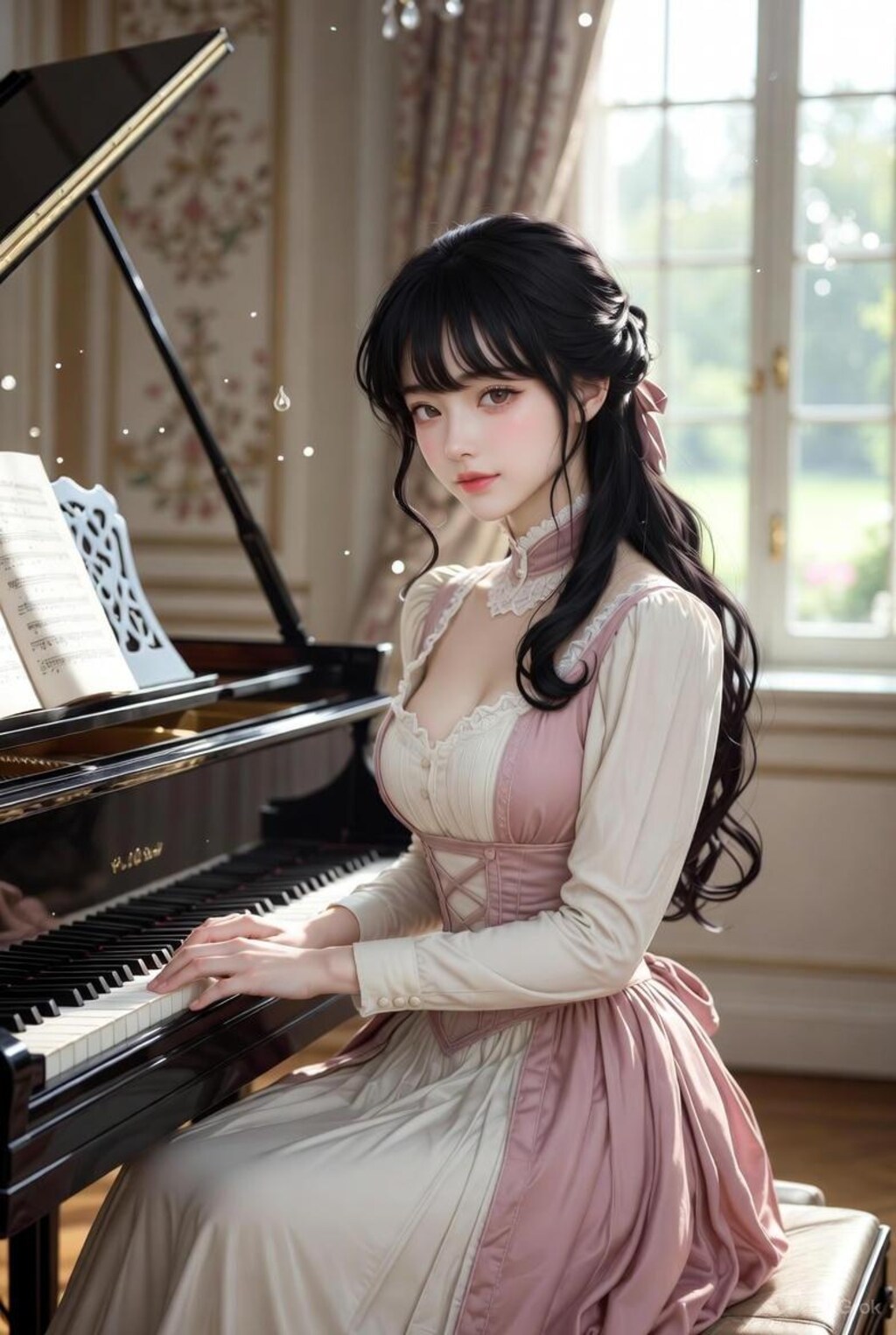 貴族令嬢（ピアノ）