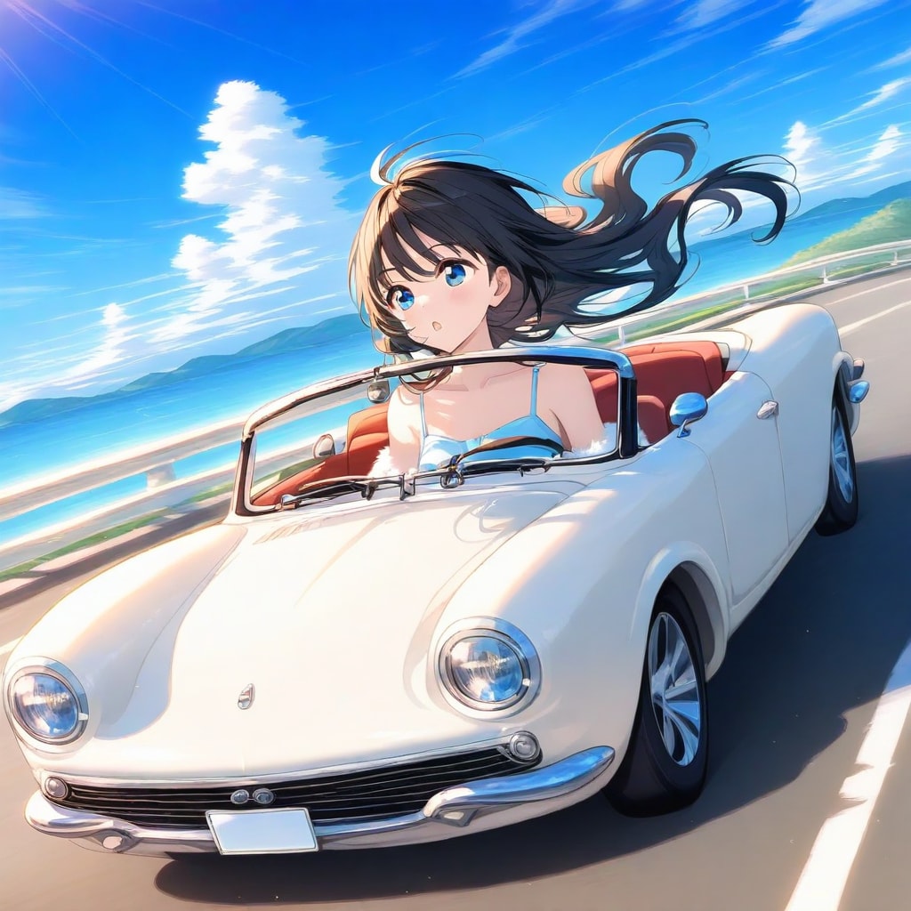 ミニマムカーでドライブ