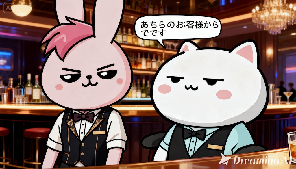 バーテンダー見習い