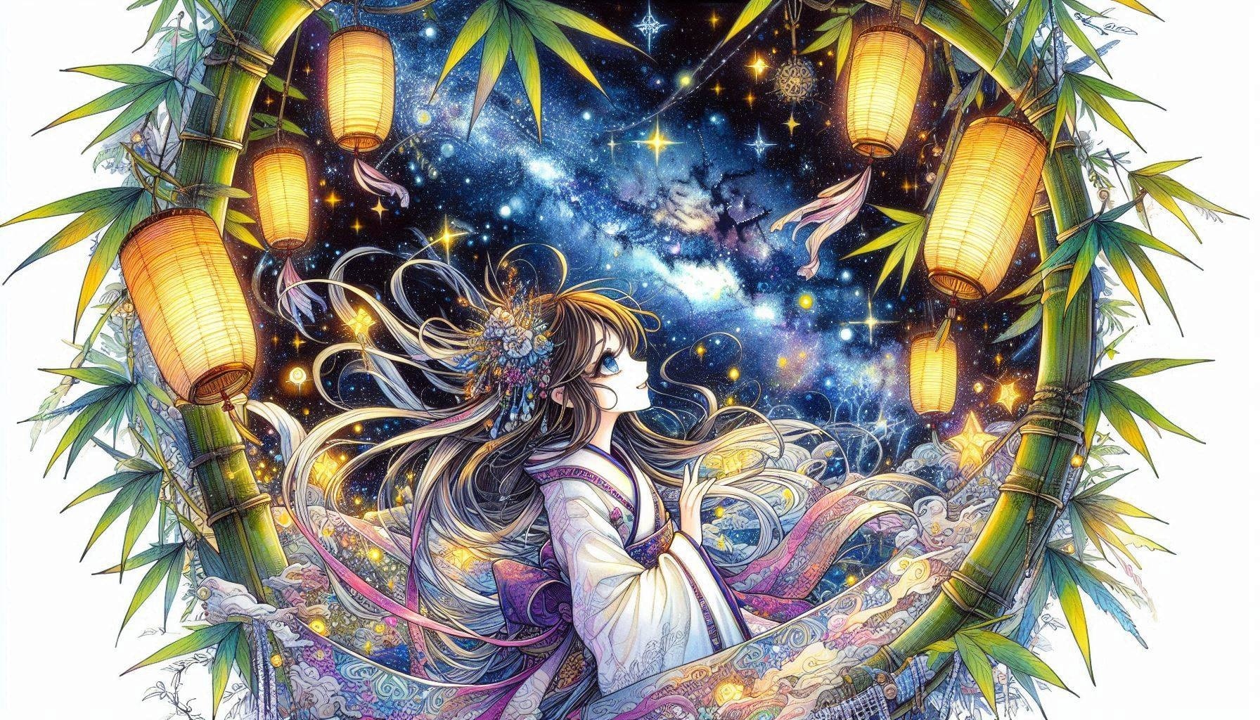 七夕の織姫