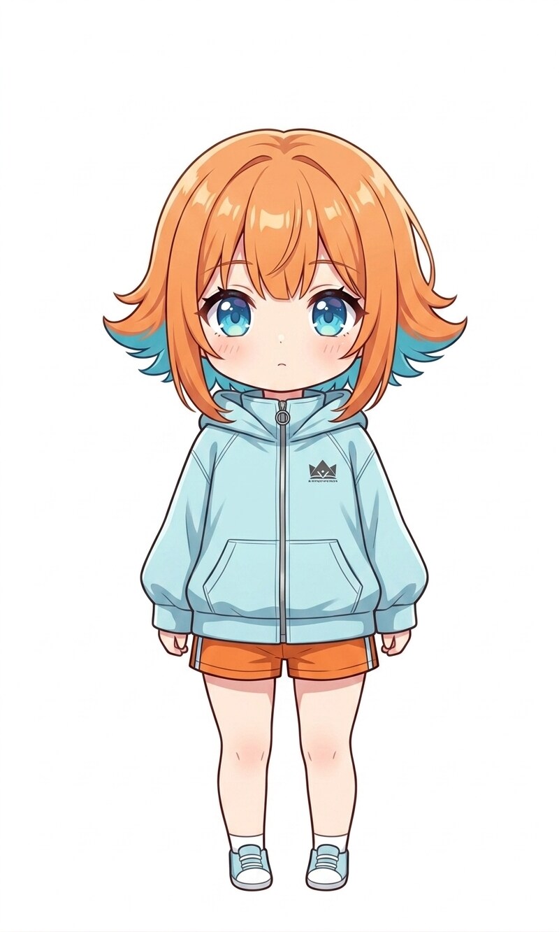 新看板娘のミニキャラ版
