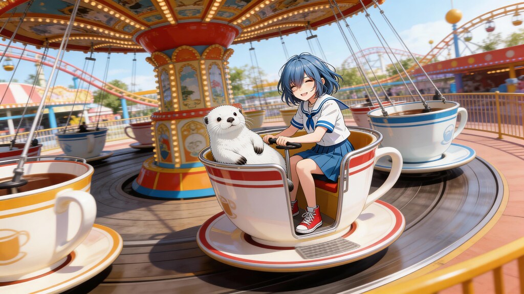 倦怠少女と白いラッコ