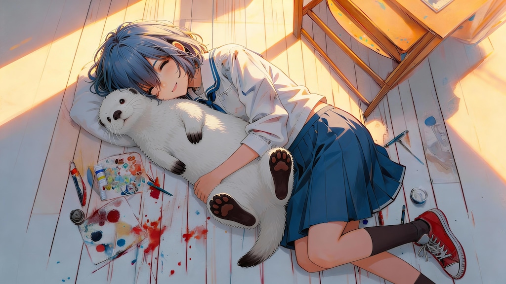 倦怠少女と白いラッコ