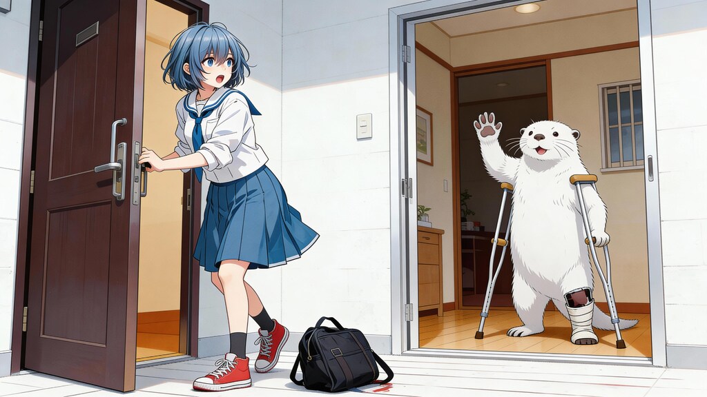 倦怠少女と白いラッコ