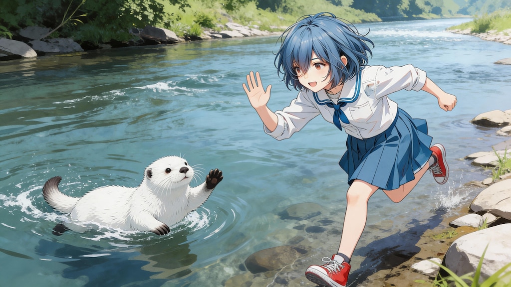 倦怠少女と白いラッコ