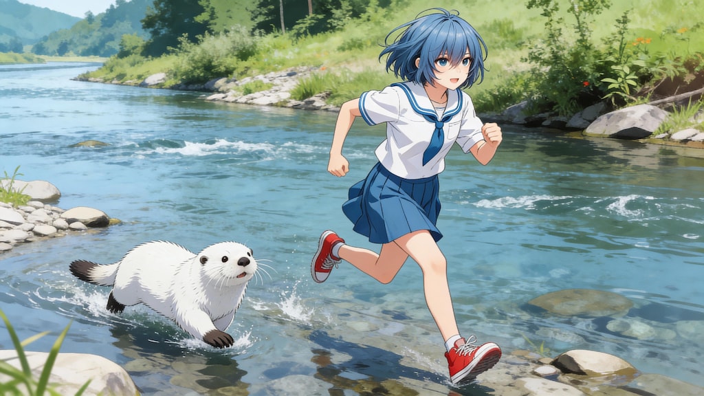 倦怠少女と白いラッコ