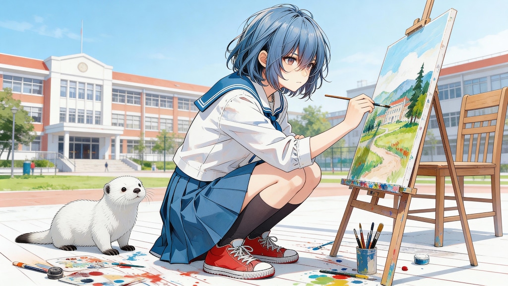 倦怠少女と白いラッコ