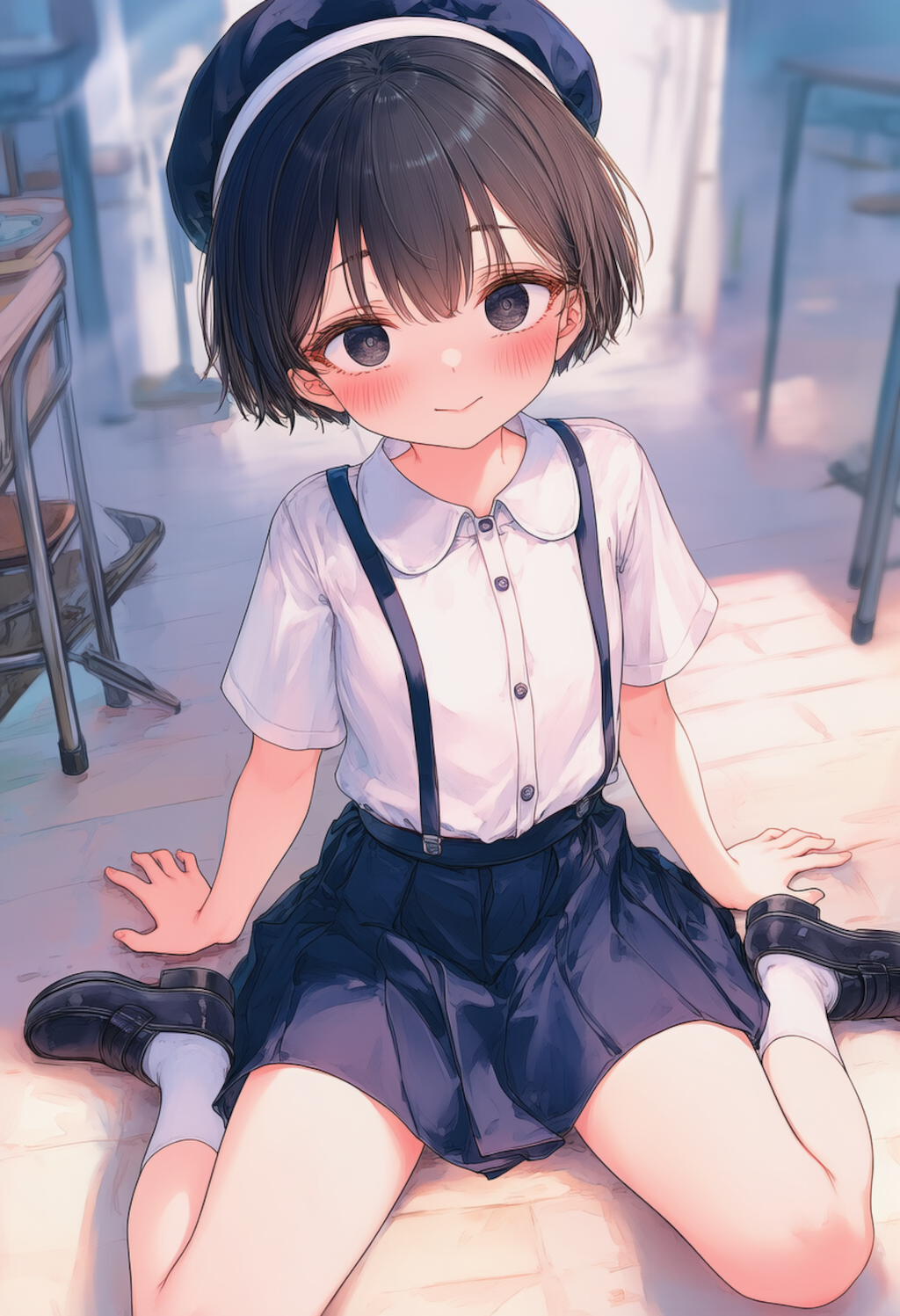 よそから引き取ったアリアちゃんと黒髪ボーイッシュちゃん_0414