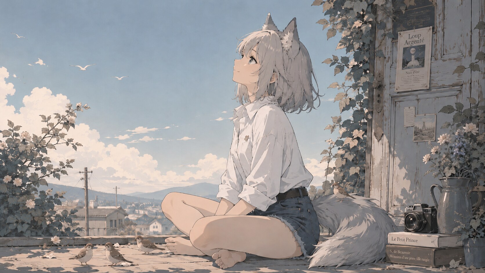 昼下がりの狼