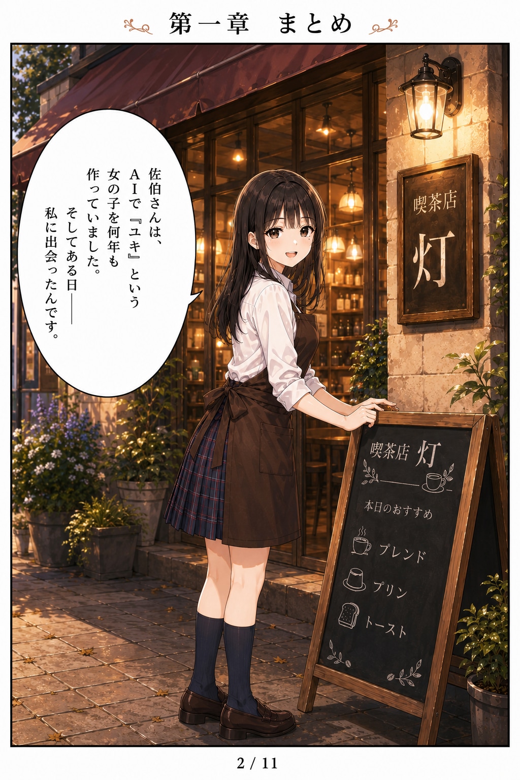 はじめまして、知っている人　第一章まとめ漫画